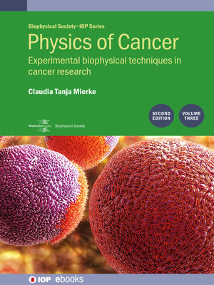 cover image of Physics of Cancer, Volume 3 